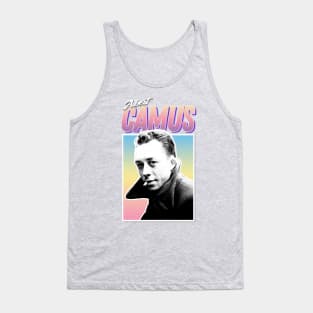 ALBERT CAMUS Philosophy Graphic Design Hipster Statement Tee Tank Top